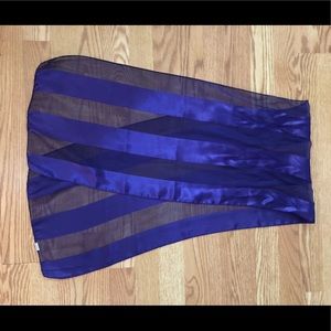Silk Purple Scarf
